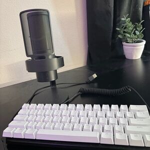 razor huntsman mini “special addition” keyboard | fifine microphone for gaming